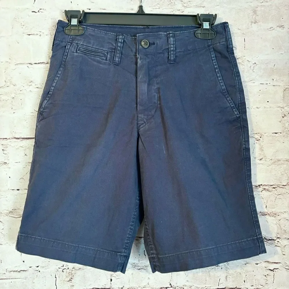 American Eagle Next Level Flex Classic Lived In Chino Shorts Blue Size 26